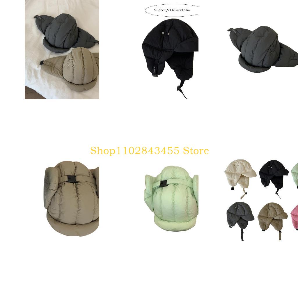 Winter Trapper Hat - 49MC Topi Trapper Balaclava Wanita Topi