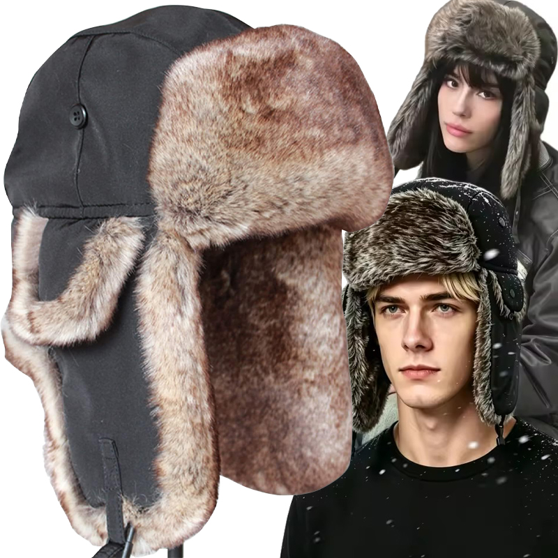 Winter Trapper Hat - Topi Musim Dingin Pria Model Trapper