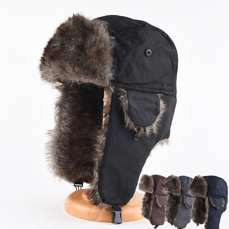 Winter Trapper Hat - Topi Trapper Musim Dingin Pria dengan