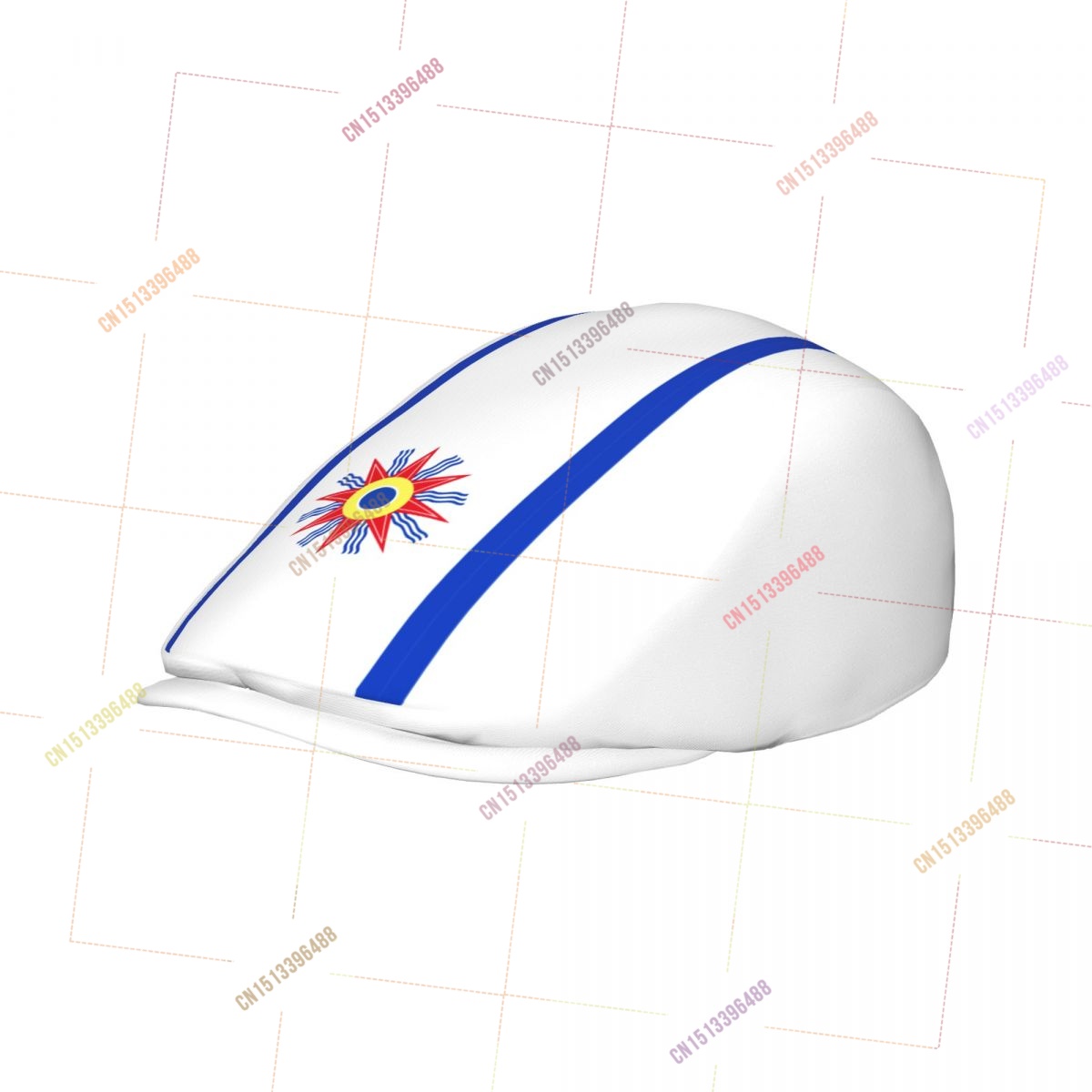 Newsboy Cap Ivy - Topi Newsboy Chaldean Flag Pria Wanita
