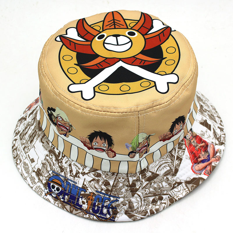 Topi Nelayan Lucu Kartun One P - Bucket Hat Cotton ulasan dan harga