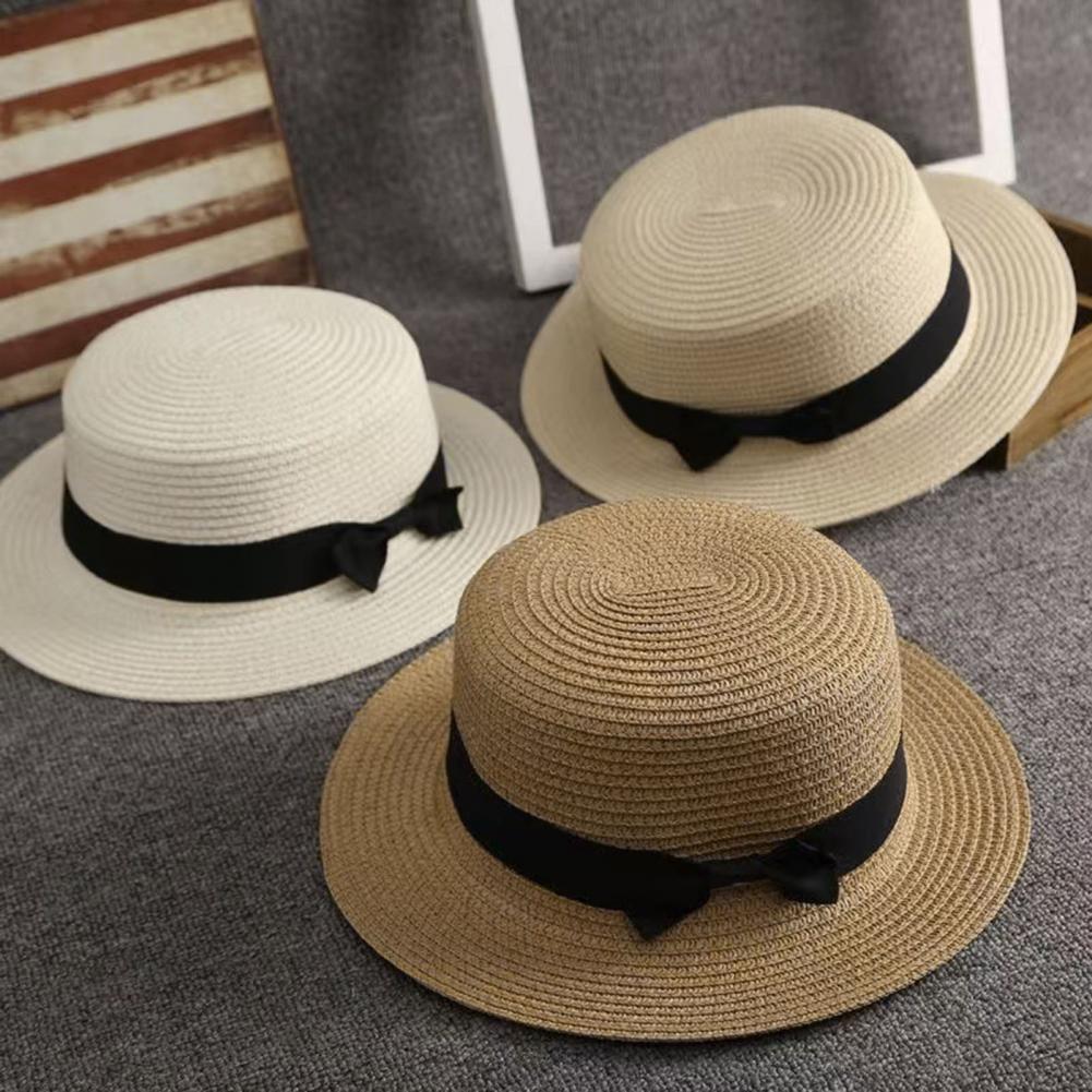 Topi Jerami Pantai dengan Bagi - Sun Hat Wide Brim ulasan dan harga