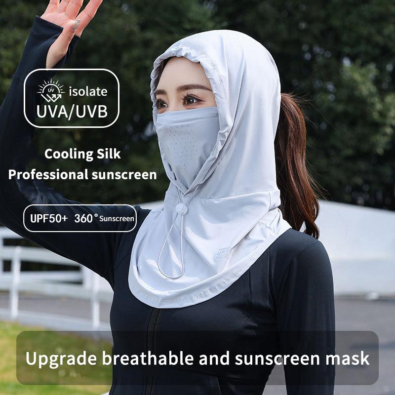 Topi Matahari Sutra Es Wanita, - Sun Hat Wide Brim ulasan dan harga