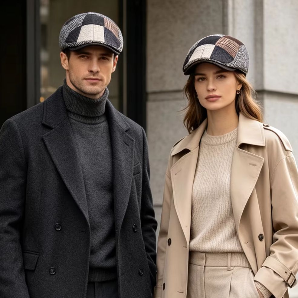 Topi Tukang Koran Tambal Sulam - Newsboy Cap Ivy ulasan dan harga