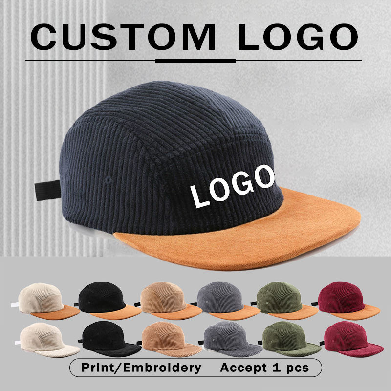 Topi Baseball Corduroy 5 Panel - Corduroy Cap 5 Panel ulasan dan harga