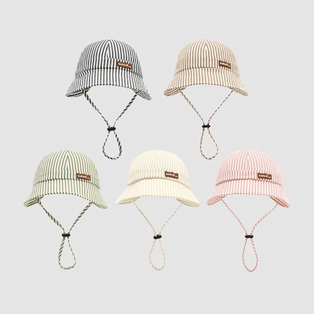 Topi Bayi Bergaris Baru, Topi  - Bucket Hat Cotton ulasan dan harga